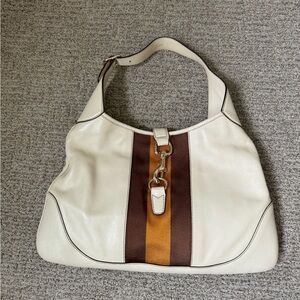 Gucci Jackie Web O Hobo Shoulder Bag